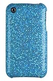 Sparkles Case for Apple iPhone 3G, 3GS (Light Blue)