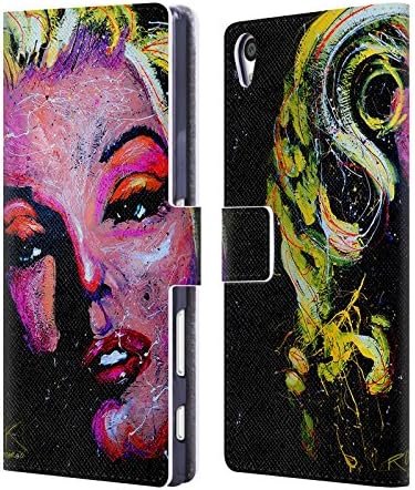 Official Rock Demarco Marilyn Joker Iconic Leather Book Wallet Case Cover For Sony Xperia Z5 Premium / Dual