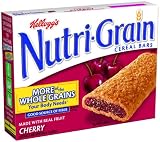 Nutri-Grain Cereal Bars, Cherry, 8-Count Bars (Pack of 6)