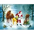 A Christmas Gathering 500pc Jigsaw Puzzle by Brenda Tustian