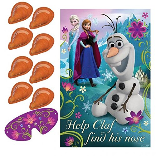 Disneys Frozen Party Game - Build A Snowman