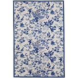 828 Area Rugs: Accents CCL34 China Blue Floral: 2'X8' Runner by 828 Trading Rugs