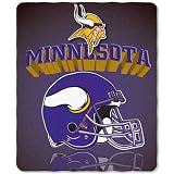 Minnesota Vikings 50x60 Grid Iron Fleece Throw