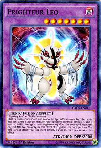 Yu-Gi-Oh! - Frightfur Leo (CROS-EN041) - Crossed Souls - 1st Edition - Super Rare