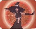 Spider Web Witch Mouse Mat