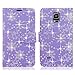 Samsung Galaxy Note 4 Case-Cellularvilla Pu Leather Wallet Card Flip Open Pocket Case Cover Pouch For Samsung Galaxy Note 4 SM-N910S / Note 4 SM-N910C (Purple Glitter)