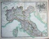 ITALY PLAN ROME 1914 GEOGRAPHY MAPS CORSICA ELBA PRINT