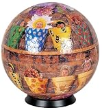 Esphera 360 9" 540 Pieces Sphere Art: Anne Geddess "Pots" by Mega Brands