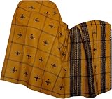 Embroidered Wool Shawls Tribal Designs with Mirror Work 80 x 40 (ktds461)