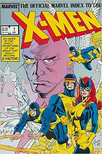 X-Men The Official Marvel Index #1  by George Olshevsky; John Romita Jr.