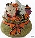 Fitz and Floyd Halloween Cookie Jar Trick or Treat