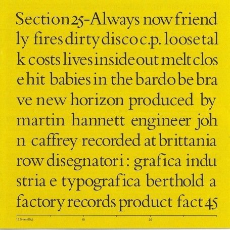 Section 25 - Always Now - Zortam Music