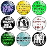 Express Dr. Horrible Way 1.25 Inch (32mm) Pinback Button Badge Set