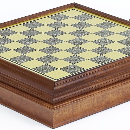 Bellagio Chess & Checkers Cabinet Board From Italy