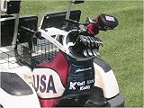 New! Golf Kart Kaddy Bag Organizer - Black
