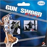Gun Sword Van Dann Pin Set GE-7374