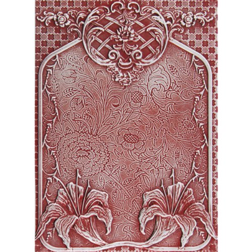Spellbinders E3D-015 3D M-Bossabilities 'Tiger Lilies' Scrapbooking Template