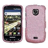 Rhinestones Protector Case for Samsung DROID Charge SCH-i510, Pink Full Dia ....