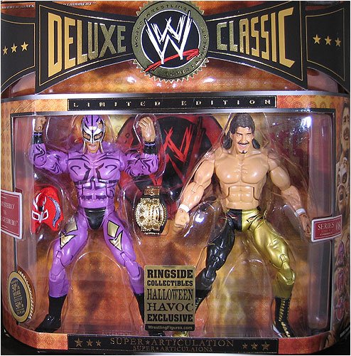 61yckyT0Q2L REY MYSTERIO & EDDIE GUERRERO CLASSIC DELUXE EXCLUSIVE 2 PACK WWE TOY WRESTLING ACTION FIGURES