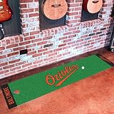Fan Mats 9047 MLB - Baltimore Orioles 18" x 72" Putting Green Mat