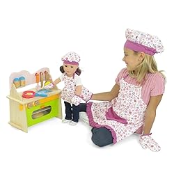 Girl and Doll Matching Apron