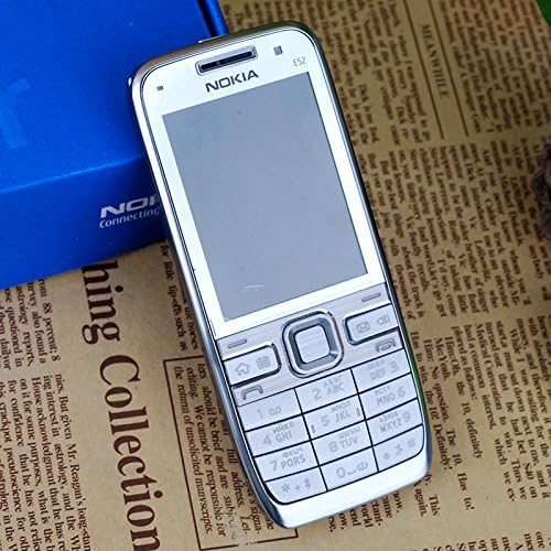 Unlocked Nokia E52 Genuine Ultrathin Bar 3 G /Wifi Smart Mobile Phone (Standard Version) (white)