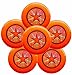 Discraft Ultra-Star 175g Ultimate Frisbee Sport Disc (6 Pack) Orange