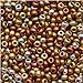 Jablonex Czech Glass Seed Beads Size 6/0 (1 Ounce) (Supra Metallic Mixed, 8/0)