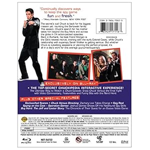 Chuck: Complete Fourth Season [Blu-ray] [Import anglais]