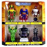 Eigenschaften MATTEL JLA / JLA - DC UNIVERSE - Super Heroes - Justice League Unlimited - ATTACK FROM APOLKOLIPS - EXCLUSIVE 6-Pack - Mr. Miracle & Superman & Forager & Mantis & Darkseid & Lashina - Action Figures - OVP