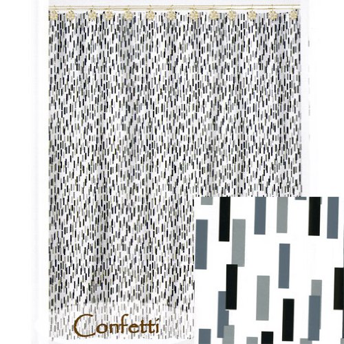Confetti Peva Pvc Free Shower Curtain