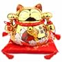 LE MANEKI NEKO JAPONAIS - CHANCE et FORTUNE - Grand Mod�le Sp�cial D�coration