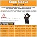Copper United Knee Compression Sleeve, Support for Running, Sports, Joint Pain Relief, Arthritis and Injury Recovery, Infused Fit Support Brace, Protects Patella and Wear Anywhere, Single