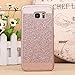 Galaxy Note 7 Case,Inspirationc® Beauty Luxury Diamond Hybrid Glitter Bling Hard Shiny Sparkling with Crystal Rhinestone Cover Case for Samsung Galaxy Note 7--Rose Gold