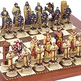 Crusade Chessmen & Astor Place Board From Spain Large, King: 4 1/2