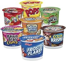 Kellogg's Cereal Favorites Variety Pack, 1.5 to 2.8-Ounce Single Serve Cups (Pack of 60)