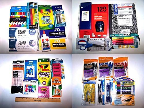 Back to School Writing Supplies Mega School Bundle #1/16