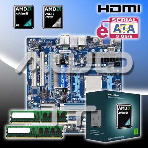 Amd Quad Core 640 3.0ghz Cpu - Asus M5a78l-m Usb3 Hdmi Motherboard - 8gb Ddr3 Bundle Bu125 Picture