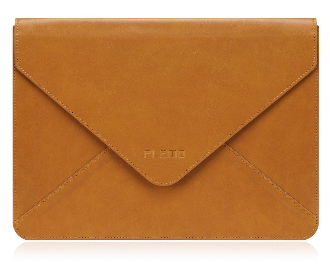 PLEMO Envelope PU Leather 14 Inch Laptop / Notebook Computer Sleeve
