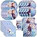 Frozen 2 Movie Party Bundle Officially Licensed by Unique | Plates, Napkins, Table Cover