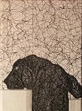 Black Lab Waiting Hardback Mini Journal on Acid Free Paper