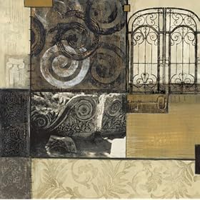Classical Ruins I by Connie Tunick poster print,27.5 in. x 27.5 in.