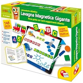 Liscianigiochi 35182 Giochi Carotina Lavagnona Magnetica