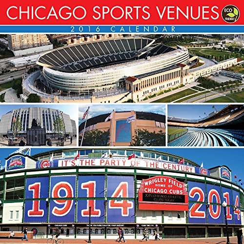 2016 Chicago Sports Venues Wall Calendar