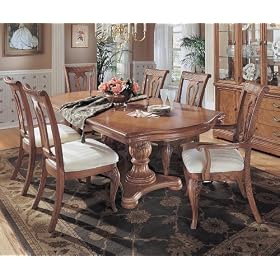 Honey Ash Dining Room Furniture Set 1 - Wynwood Furniture