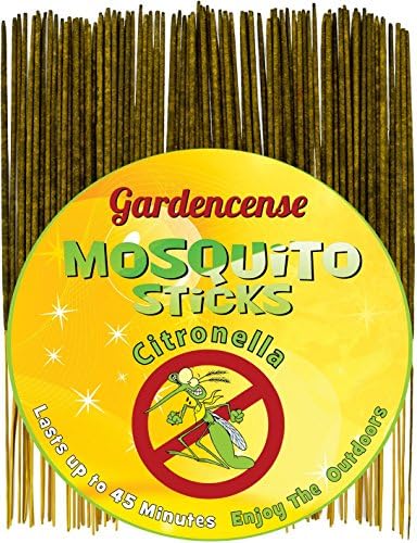 Citronella Mosquito Sticks - Natural Repellent Scented Incense for Enjoying the Outdoors - 100 Count