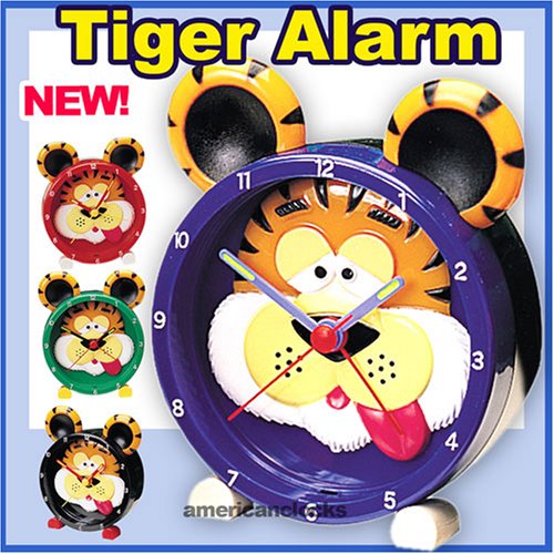Childrens Toyshop  Toys : Tiger Child alarm Clock