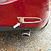 GOOACC Rear Bumper Fog light lamp Cover Trim For 2014-2016 Mazda 6 Hatchback