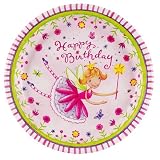 Garden Fairy Dinner Plates (8 count) Child