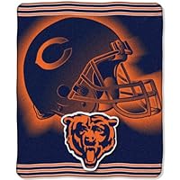 Chicago Bears 50x60 Raschel Throw